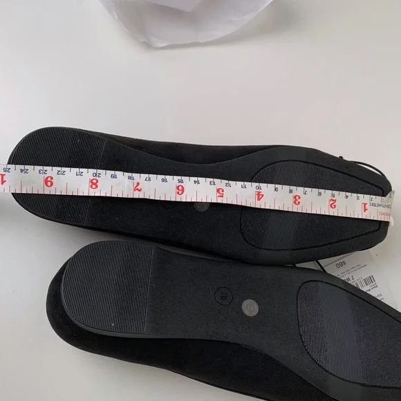 NWT Flats Size 7w Black Liz Claiborne - Picture 7 of 14